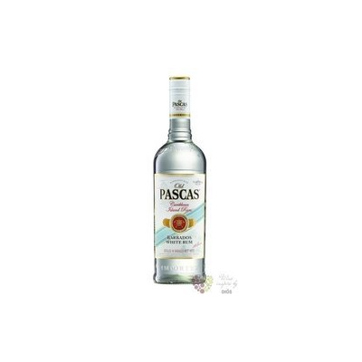 Old Pascas „ Blanco ” white Barbados rum 37.5% vol. 1.00 l