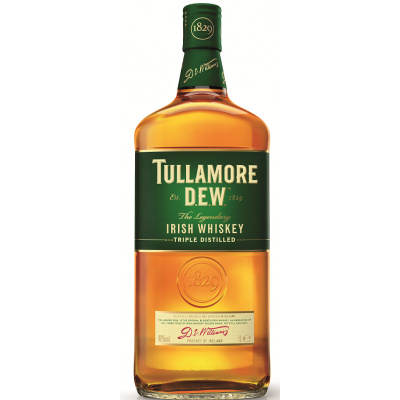 Tullamore D.E.W. 40% 1l (holá láhev)