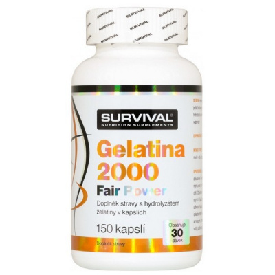 Survival Gelatina 2000 Fair Power 150 kapslí