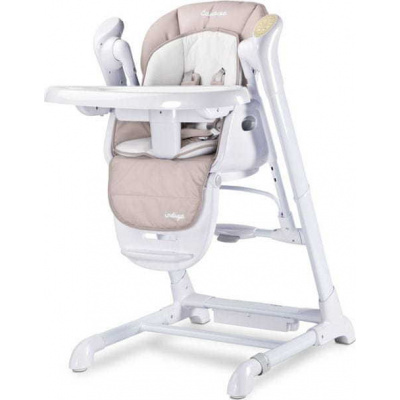 Caretero Dětská jídelní židlička 2v1 Caretero Indigo beige