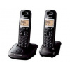 Panasonic KX-TG2512FXT TwinPack / přenosný telefon / CLIP / paměť na 50 jmen / černý (KX-TG2512FXT)