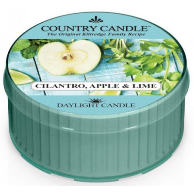 COUNTRY CANDLE - vonná svíčka CILANTRO, APPLE & LIME (Koriandr, jablko a limetka) 42 g