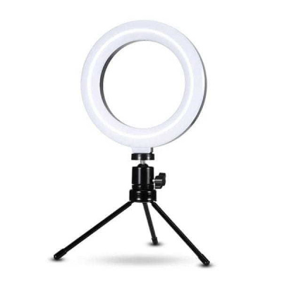 BEMI INVEST Prstencová lampa, kruhové světlo, ring led light set 6" 160mm 10W