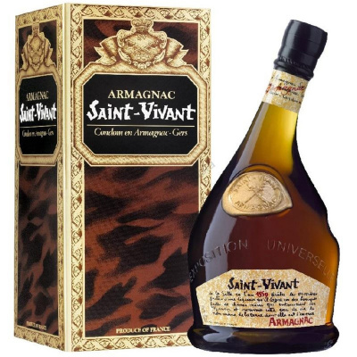 Saint Vivant Armagnac 0,7 l 40% (karton)