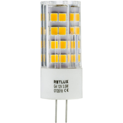 RETLUX Žárovka LED G9 3,5W bílá teplá RLL 298