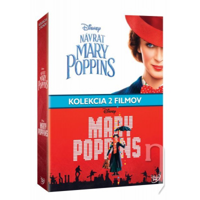 Mary Poppins kolekce 3DVD (2DVD+bonus disk)