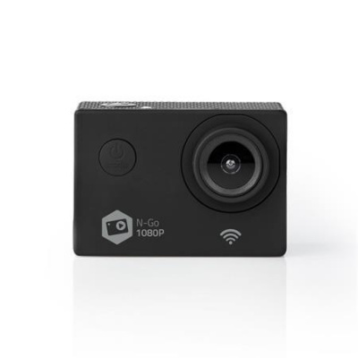 Nedis ACAM21BK - Akční Kamera | Full HD 1080p | Wi-Fi | Vodotěsné Pouzdro - ACAM21BK