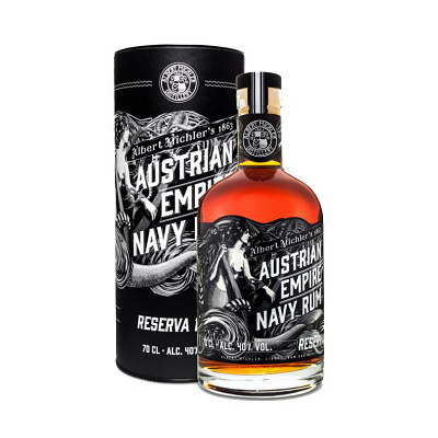 Austrian Empire Navy Rum Reserva 1863 0,7l 40% + tuba