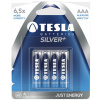 TESLA SILVER+ AAA mikrotužkové baterie 4ks DOPRODEJ