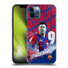 Obal na mobil Apple Iphone 12 / 12 PRO - HEAD CASE - FC BARCELONA - Robert Lewandowski (Pouzdro, kryt pro mobil Apple Iphone 12 / 12 PRO - Fotbalový klub FC Barcelona - Hráč Robert Lewandowski)