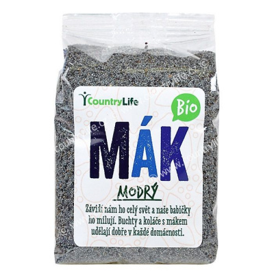 Country life - Mák modrý 250 g BIO