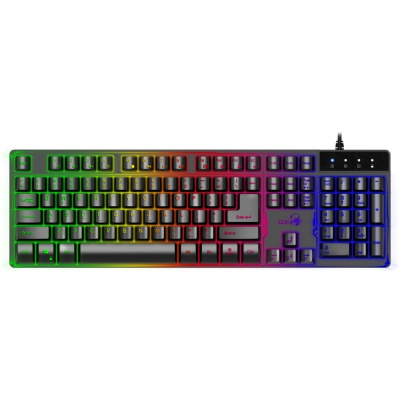 GENIUS GENIUS GX GAMING Scorpion K8/ drátová/ podsvícená/ USB/ černá/ CZ+SK layout KEYG16182