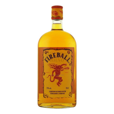 Fireball Cinnamon Whisky 33% 0,7 l (holá láhev)