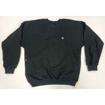 pánská mikina UAX LOGO UAX CREWNECK Black M