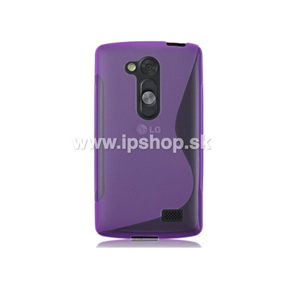 Ochranný gelový/gumový kryt (obal) Purple Wave (fialový) na LG D290n L Fino / LG D295n L Fino Dual SIM