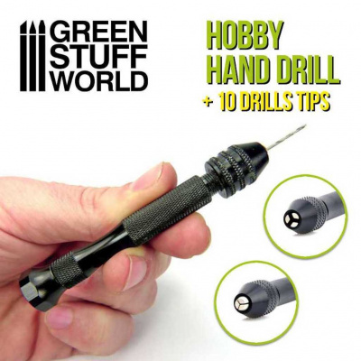 Ruční vrtačka Hobby Black hand drill (Green Stuff World)