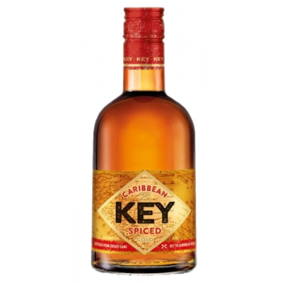 Key Spiced Caribbean Gold 35% 0,5 l (holá láhev)