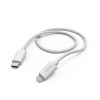 Hama MFi USB-C Lightning nabíjecí/datový kabel pro Apple, 1 m, bílý