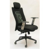 Kancelářská židle (křeslo) LEXA s podhlavníkem (síťový opěrák) ALBA