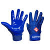 BARNETT FKG-03 Modré linebacker rukavice pro americký fotbal Pro, LB, RB, TE S