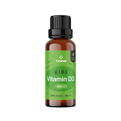 TRIME Kids Vitamin D3, 400 IU, 30 ml