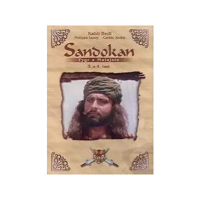 Sandokan - Tygr z Malajsie - 3. a 4. část - DVD plast