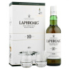 Laphroaig whisky 10y 40% 0,7 l (dárkové balení 2 skleničky)