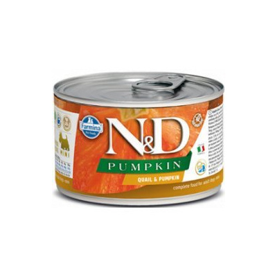 N&D DOG PUMPKIN Adult Quail & Pumpkin Mini 140g 1+1