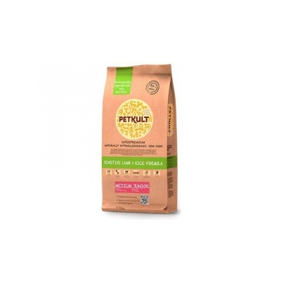 Petkult medium Junior lamb & rice 3kg