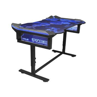 E-BLUE Herní stůl 135x78,5x69,5 cm, podsvícený (EGT004BKAA-IA)