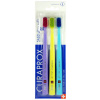 Curaprox CS 5460 Zubní kartáček Ultra soft, 3 ks Barva: Fialová, žlutá, modrá