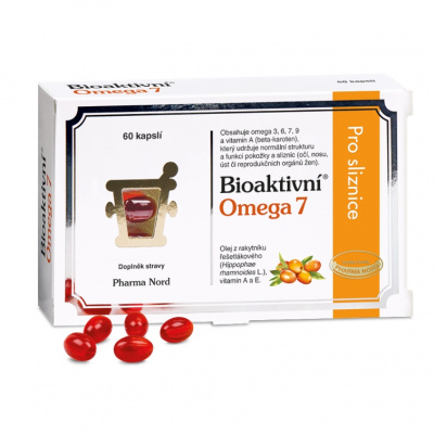 PHARMA NORD Bioaktivní Omega 7 60 kapslí