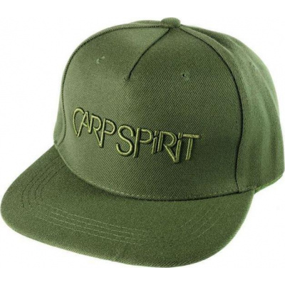 CARPSPIRIT Carp Spirit kšiltovka Flat Peak Cap Green