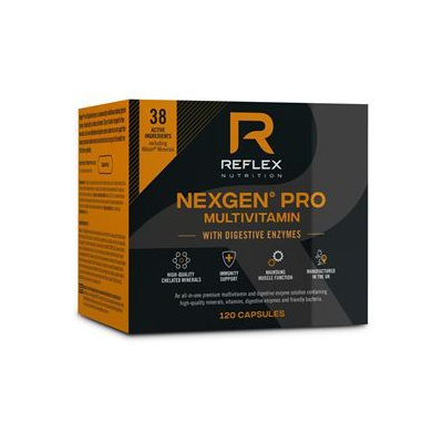 Reflex Nutrition Nexgen® PRO + Digestive Enzymes 120 kapslí