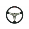MTUNING Sportovní volant Pro 350 mm offset: 20 mm, karbon červený