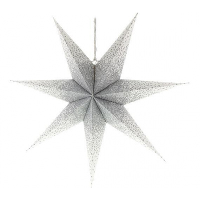 Vánoční osvětlení Retlux RXL 341 hvězda bílostříb.10LED WW