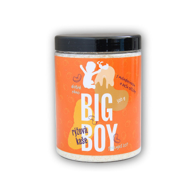 BigBoy Rýžová kaše s mandar. a kešu oříšky 300g + volitelný dárek