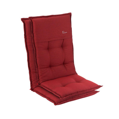 Blumfeldt Coburg, polstr, čalounění na židli, vysoké opěradlo, zahradní židle, polyester, 53 x 117 x 9 cm, 2 x čalounění (CPT10_New_19)