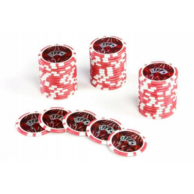 Pokerové žetony Ocean 50 ks s nominální hodnotou 5