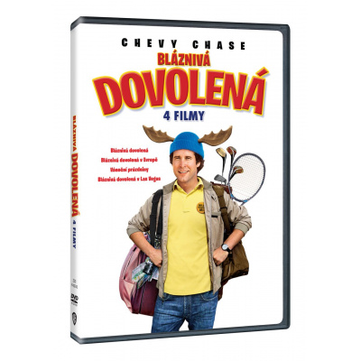 Bláznivá dovolená kolekce 1.- 4.: 4DVD