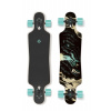 Longboard Street Surfing FREERIDE 39” CURVE Wolf - artist series