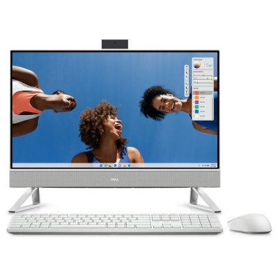 Dell Inspiron 24 5000 (5430) All-in-one počítač, 23,8" Full HD dotykový, Core 7-150U, 16GB DDR4, 1TB SSD, Intel Graphics, Wi-Fi, W11Pro, bílý, 3Y PS on-site AGS24MLK2_2500_1010