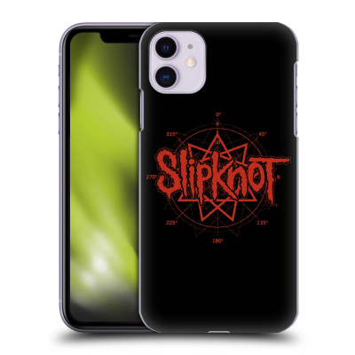Zadní obal pro mobil Apple Iphone 11 - HEAD CASE - Metal kapela Slipknot - Logo (Plastový kryt, obal, pouzdro na mobil Apple Iphone 11 - Metalová skupina Slipknot - Znak)