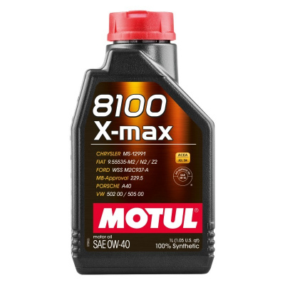 Motorový olej 0W-40 MOTUL 8100 X-MAX - 1L