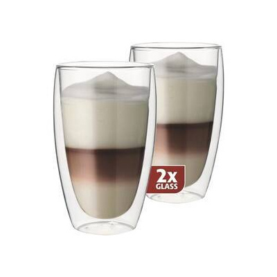Termosklenice Laica Termo skleničky Maxxo DG832 Cafe Latte 2 x 380 ml