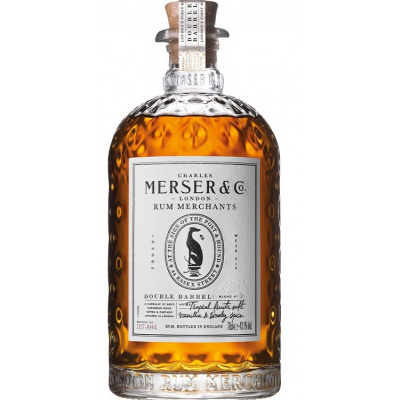 Merser Double Barrel Rum 43,1% 0,7l (holá láhev)