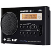Sangean DPR-69 plus přenosné rádio DAB plus , FM s USB nabíječkou černá