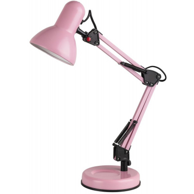 Rabalux Samson stolní lampička 1x60 W růžová 4179