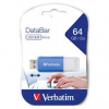 Verbatim USB flash disk, 2.0, 64GB, DataBar, modrý, 49455, pro archivaci dat (49455)
