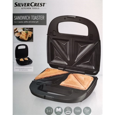 silvercrest ssmw 750 d1 – | Toaster & Sandwichmaker